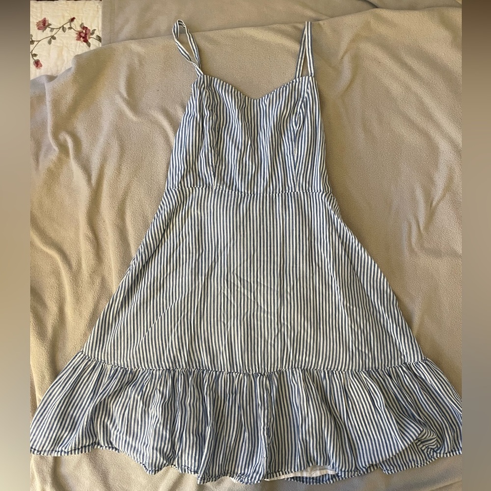 Striped Sleeveless Dress